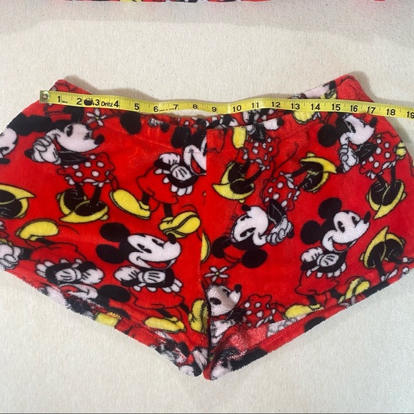 Disney Store Minnie Mouse Fuzzy Fleece PJ Set L - Picture 7 of 11
